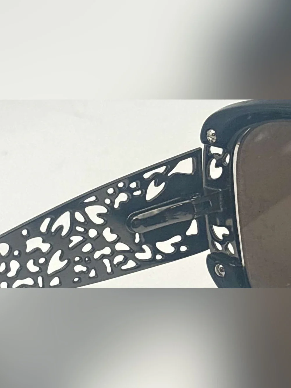 CT1021 Black Oval Sunglasses Frames Only